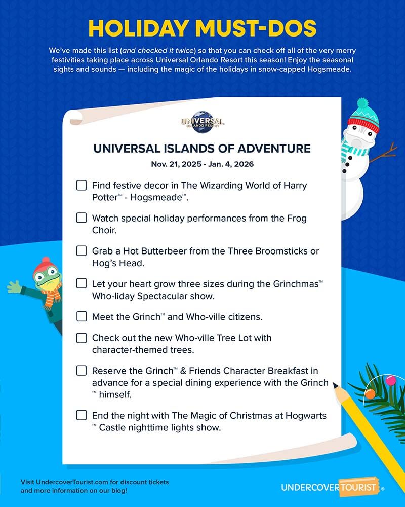 Universal Orlando Holidays - Islands of Adventure Must-Dos