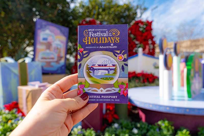 EPCOT Festival of the Holidays - Festival passport