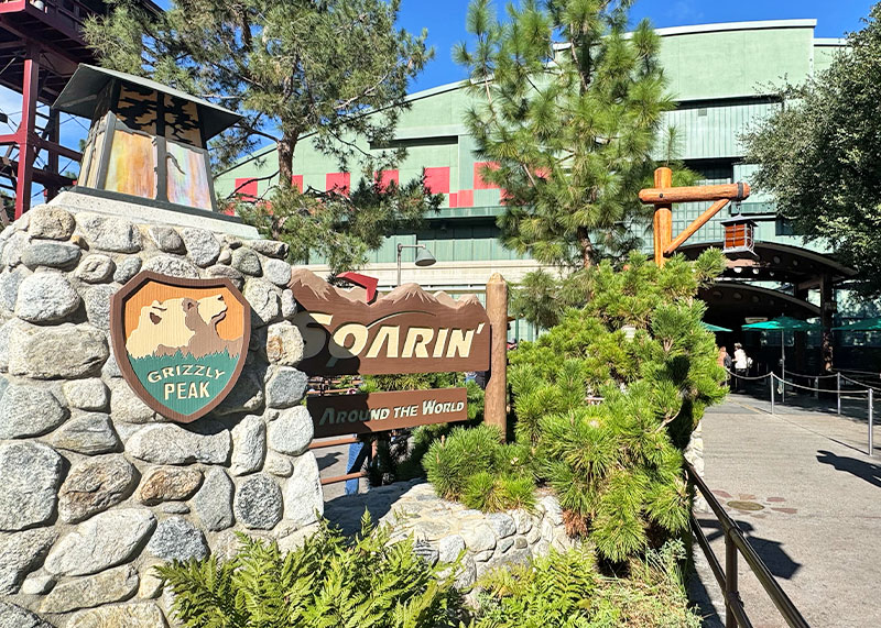 The Secret History of Disney Rides: Soarin' - Soarin;' exterior at Disney California Adventure