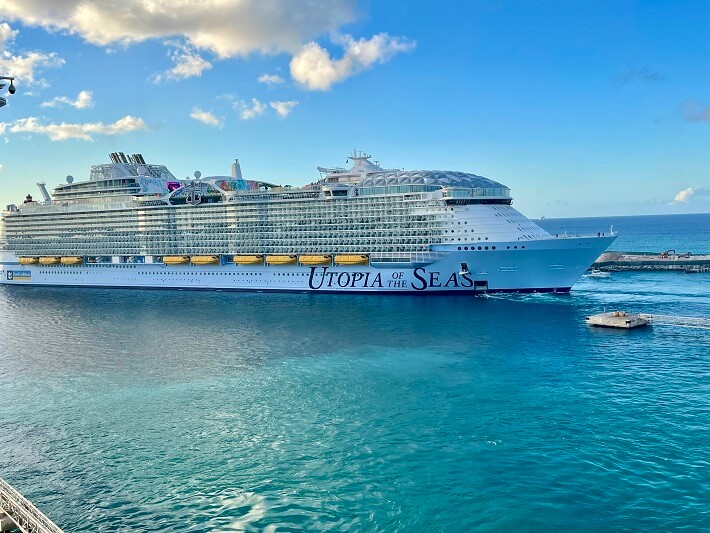 What's Included on a Royal Caribbean Cruise - utopia of the Seas ship