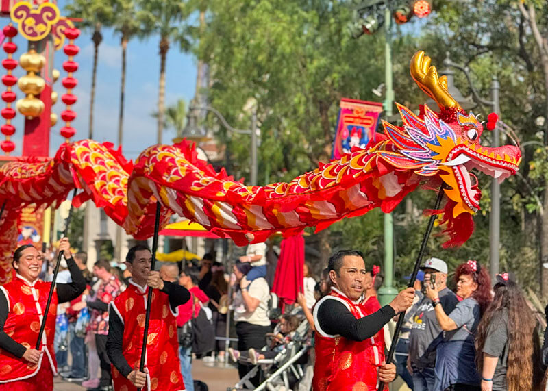 Celebrate Lunar New Year at Disney California Adventure - Dragon