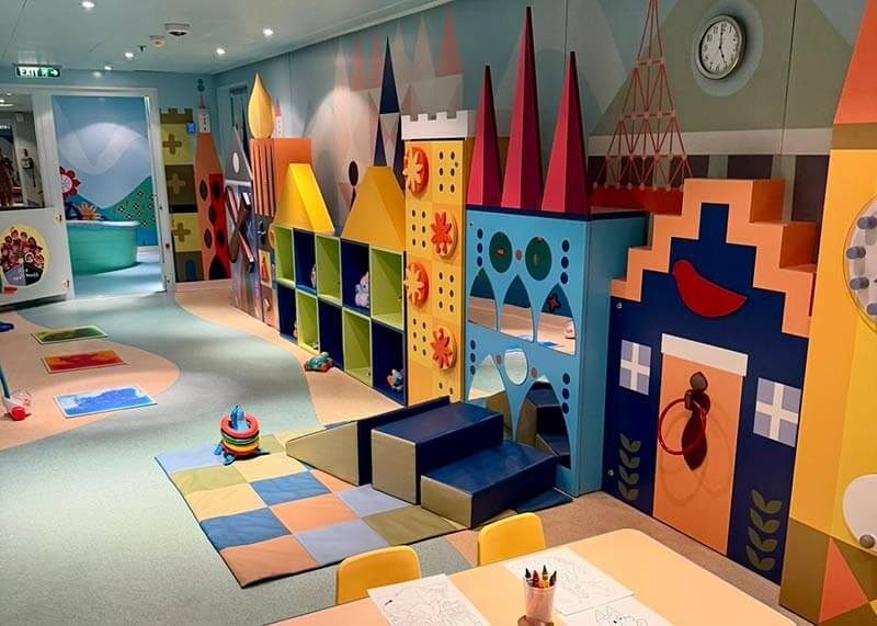 disney cruise with a baby - nursery play area