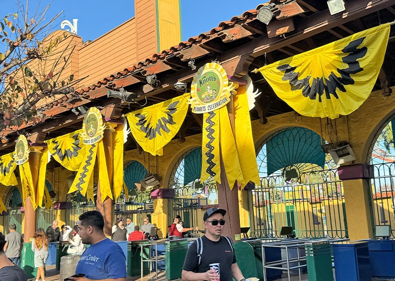 Everything to Know About PEANUTS Celebration at Knott's Berry Farm - Decor
