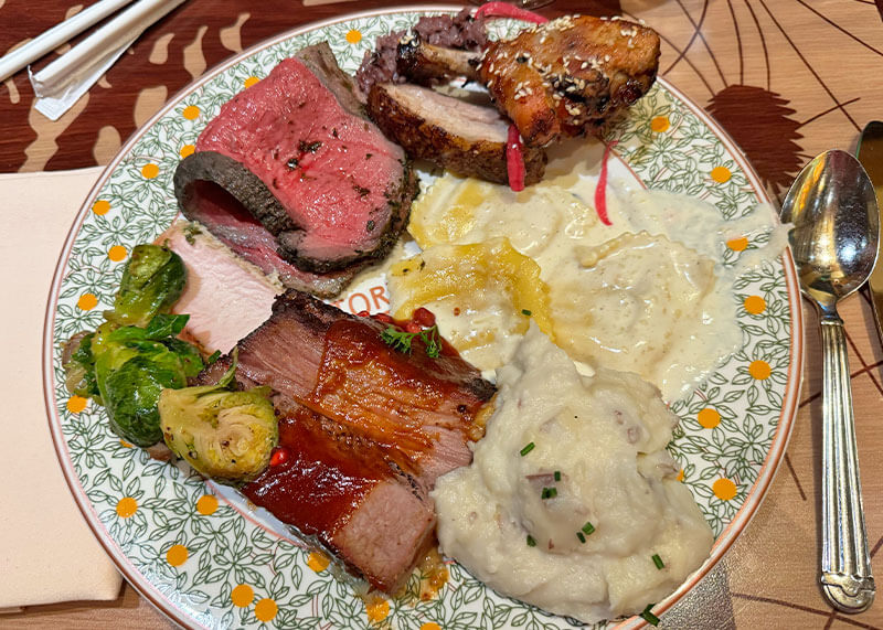 Disneyland Character Dining at Storytellers Cafe - Dinner