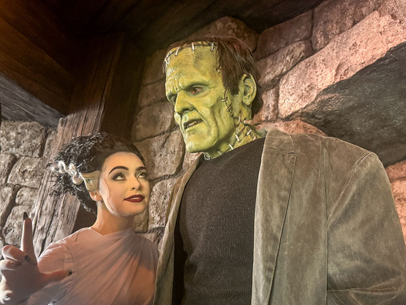 Romantic Universal Orlando - Bride and Monster