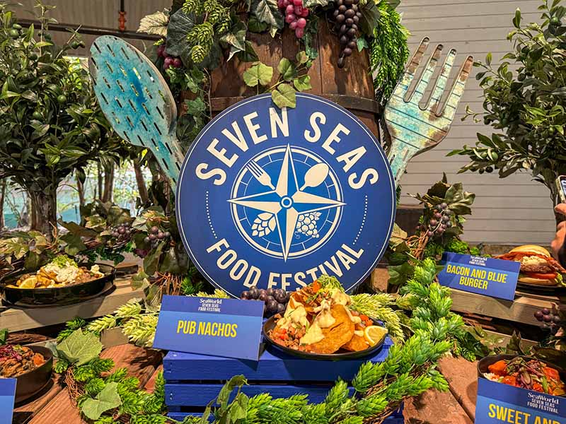 SeaWorld Seven Seas Food Festival - Display