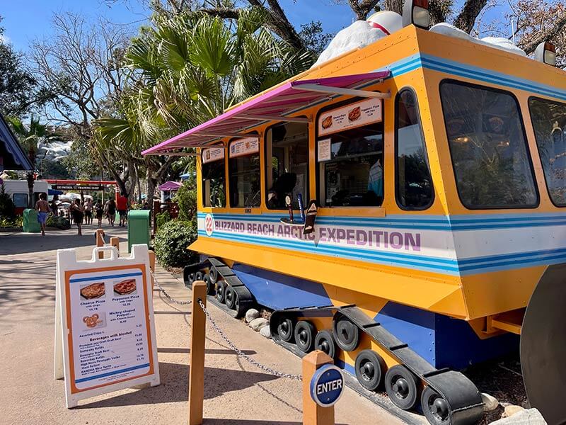Arctic Expedition snack bar at Blizzard Beach