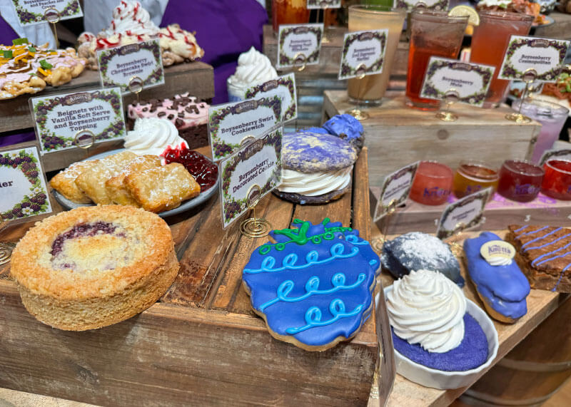 Your Sweet and Savory Guide to the Boysenberry Festival at Knott's Berry Farm - desserts