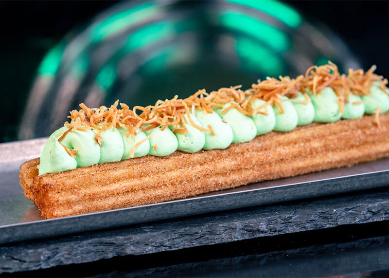 The Full List of Disney California Adventure Food and Wine Festival Menus - Pandan churro