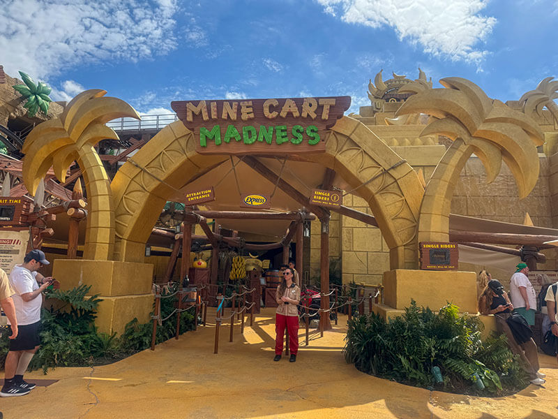 Express Pass at Epic Universe - Mine-Cart Madness