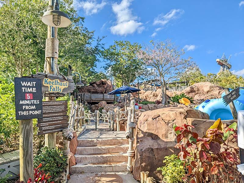 Typhoon Lagoon - Keelhaul Falls