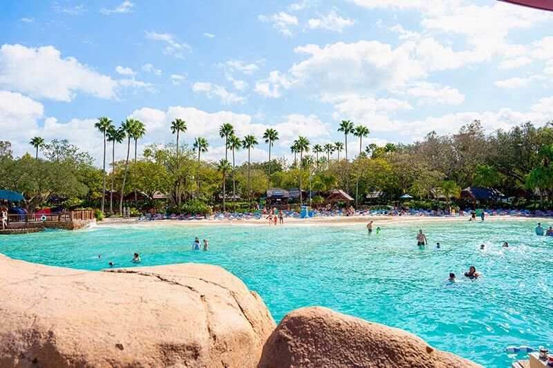 Melt-Away Bay at Blizzard Beach.