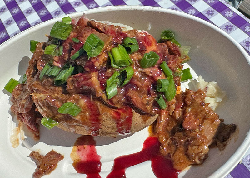 Your Guide to the 2026 Boysenberry Festival at Knott's Berry Farm - Brisket potato
