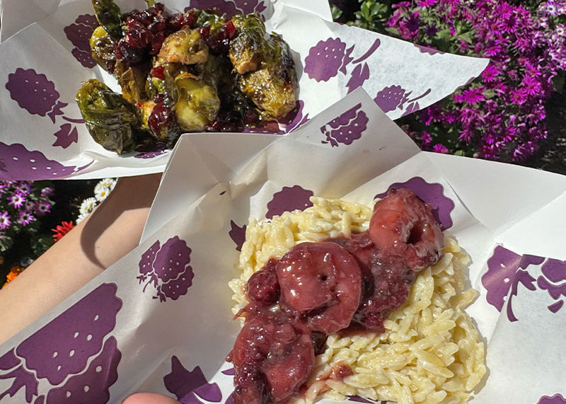 Your Guide to the 2026 Boysenberry Festival at Knott's Berry Farm - Brussels and shrimp