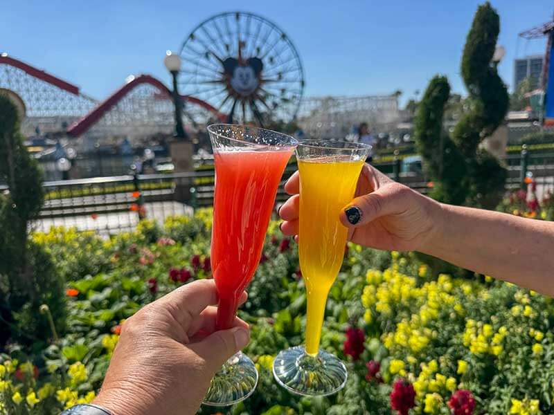 Our Guide to the Disney California Adventure Food & Wine Festival 2026 - mimosas