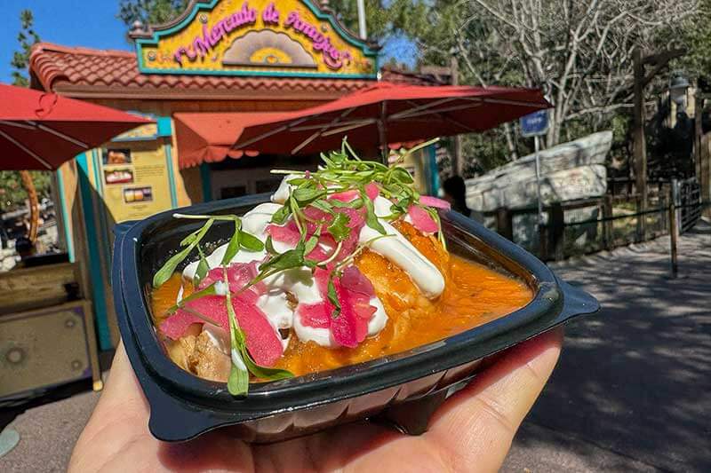 Our Guide to the Disney California Adventure Food & Wine Festival 2026 - Food from festival booth
