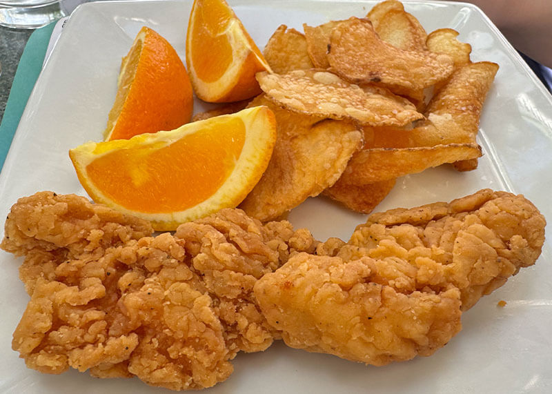 Disneyland Dining Packages — Where to Splurge & Where to Save - Kids chicken tenders