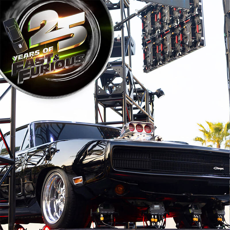 25th anniversary of Fast & Furious art
