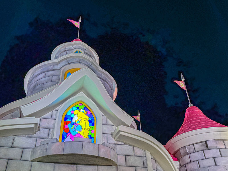 Epic Universe - Peach Castle