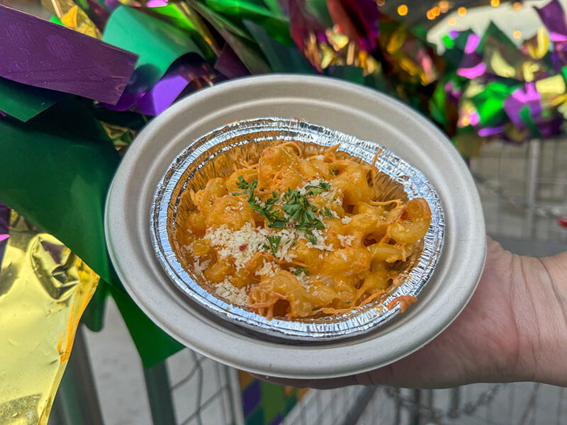 Universal Mardi Gras Food - Baked Cajun Mac and Cheese