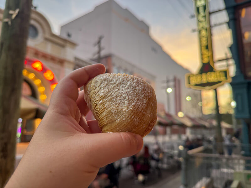 Universal Mardi Gras Food - Sfogliatella Lobster Tail