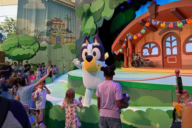 Bluey at Disneyland