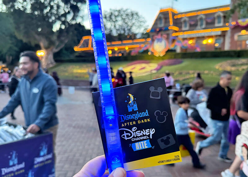 All the Details About Disney Channel Nite at Disneyland - Wand and map