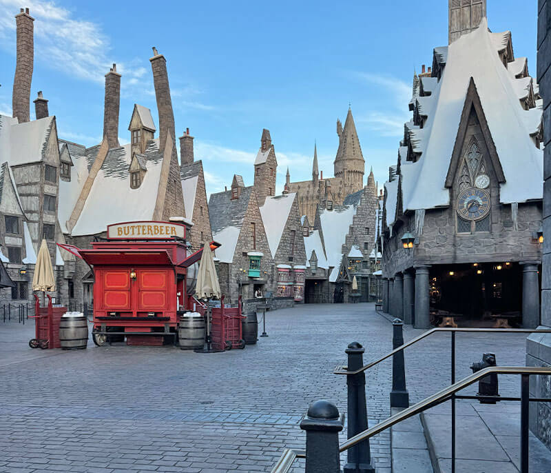 How to Get a Jump on the Fun with Universal Fan Fest Nights Early Entry - empty Wizarding World before event start