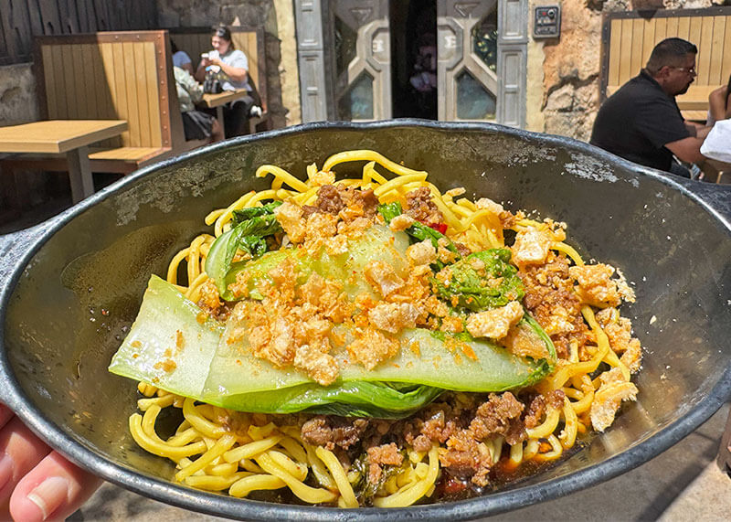 Star Wars Month at Disneyland - Surbat Noodles