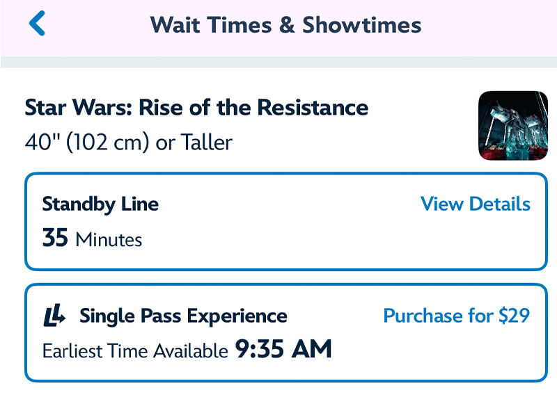Our Complete Guide to Lightning Lanes at Disneyland (& Free Disney Genie) - Ride of the Resistance
