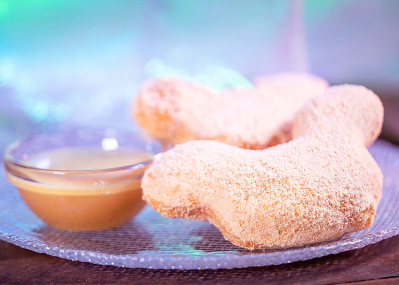 Butterscotch beignets at Pride Nite Disneyland