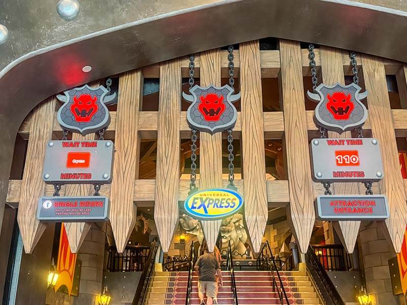 Mario Kart: Bowser's Challenge Entrance at Universal Epic Universe