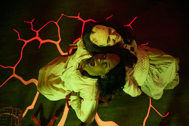 Scareactors in The Exorcist: Believer at Universal Horror Unleashed