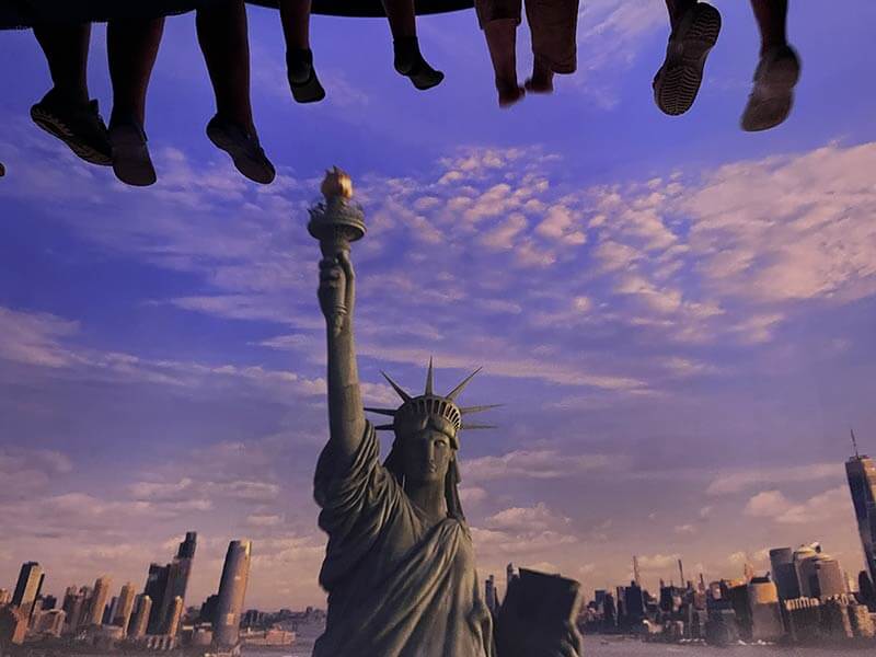 The Secret History of Disney Rides: Soarin' - Statue of Liberty