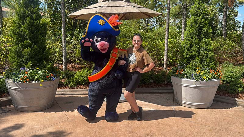 Captain Cacao Meet-and-Greet in Celestial Park