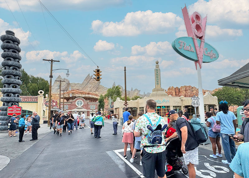Rope Drop DCA Cars Land