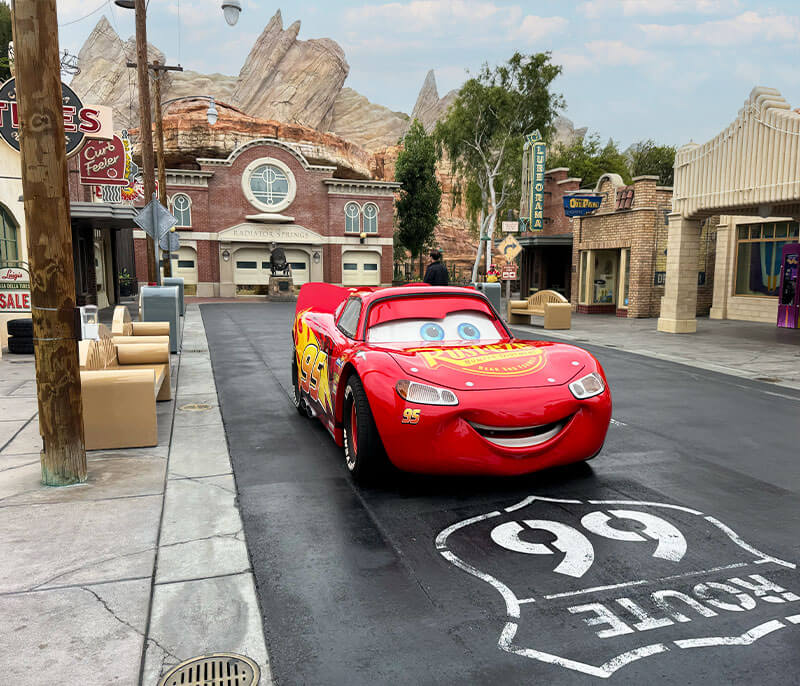 Rope Drop Disney California Adventure Cars Land