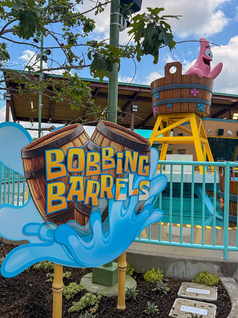 Bobbing Barrels at Universal Kids Resort