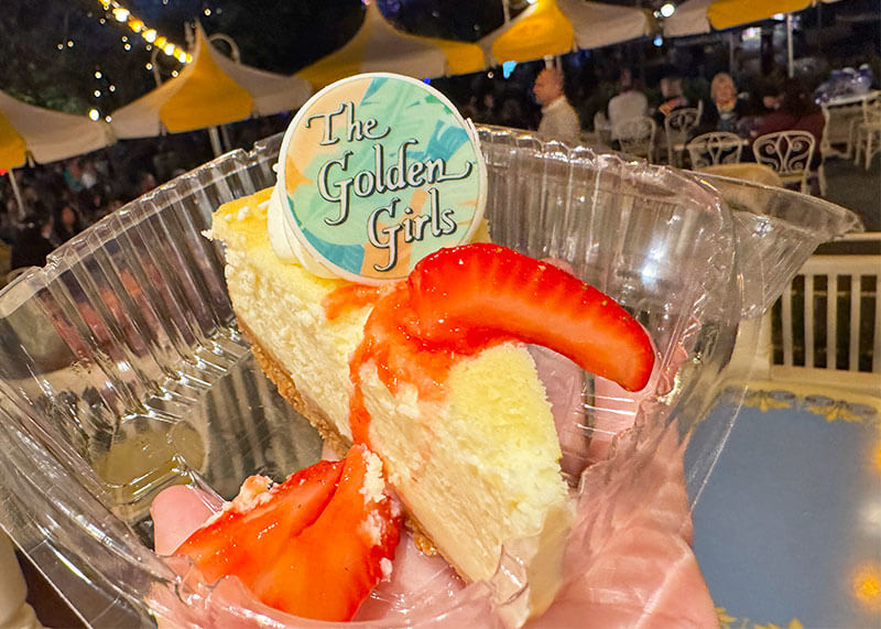 Pride Nite Disneyland Golden Girls Cheesecake