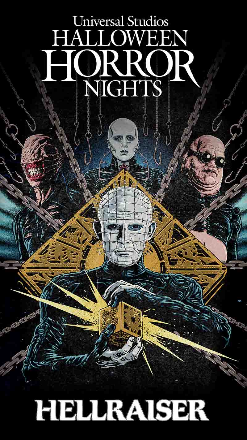 Hellraiser Halloween Horror Nights Key Art