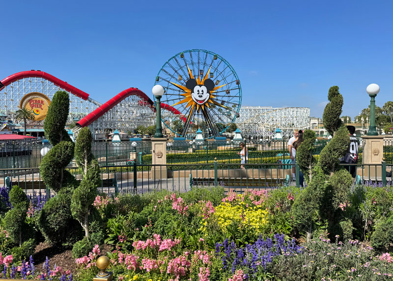 June Sun Pixar Pier