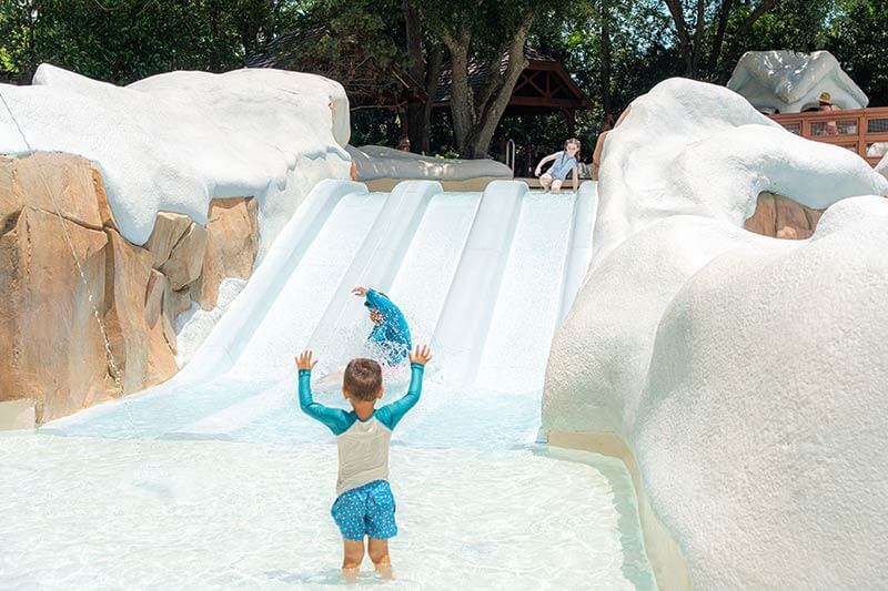 Tike's Peak water play area