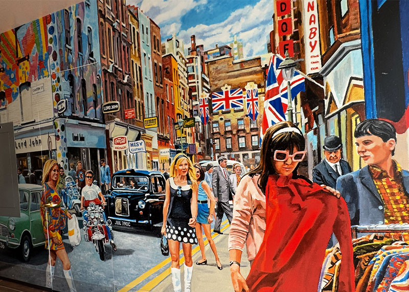 art at Gordon Ramsay at The Carnaby