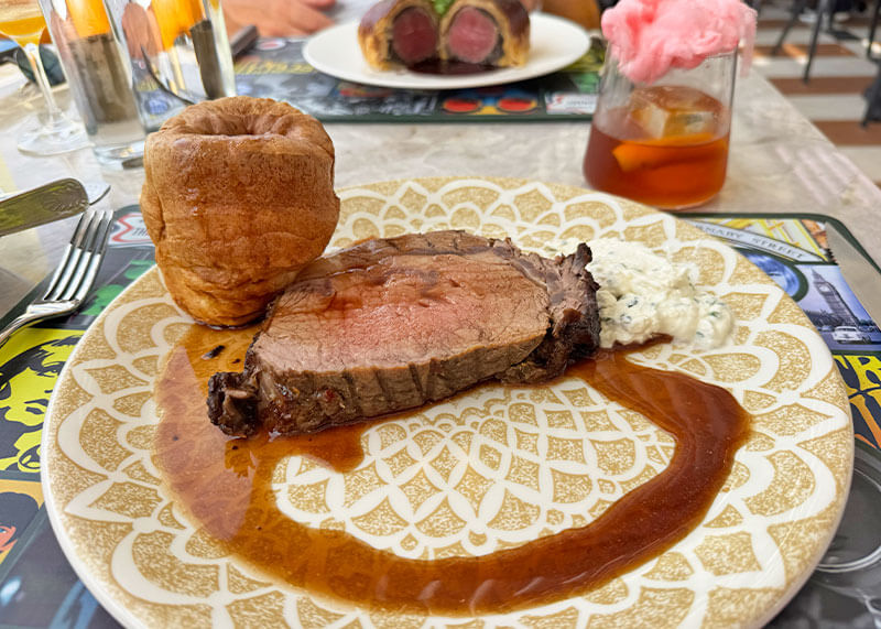 Prime Rib from the Carnaby in Downtown Disney