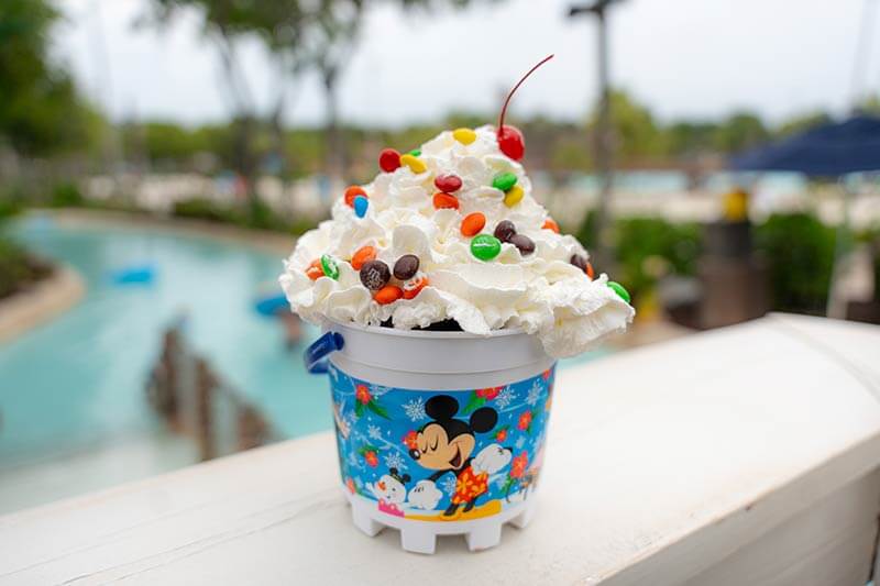 Sand Pail Sundae from Happy Landing Ice Cream.