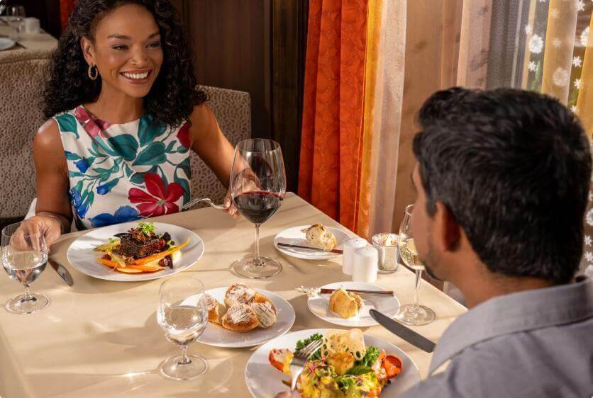 Book a Balcony or Suite on Select Sailings and Receive a Specialty Dining Experience for Two