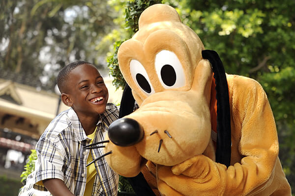 Goofy & Pluto in DinoLand U.S.A.