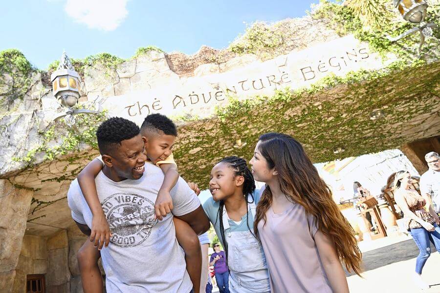 Universal Islands of Adventure Park Plan
