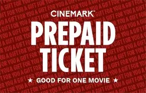 Cinemark: Prepaid Ticket